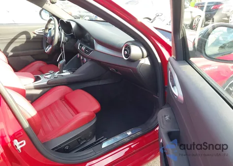 2023 Alfa Romeo Giulia Veloce Rwd z USA, uszkodzony, nr VIN ZARFAMBN3P7676280